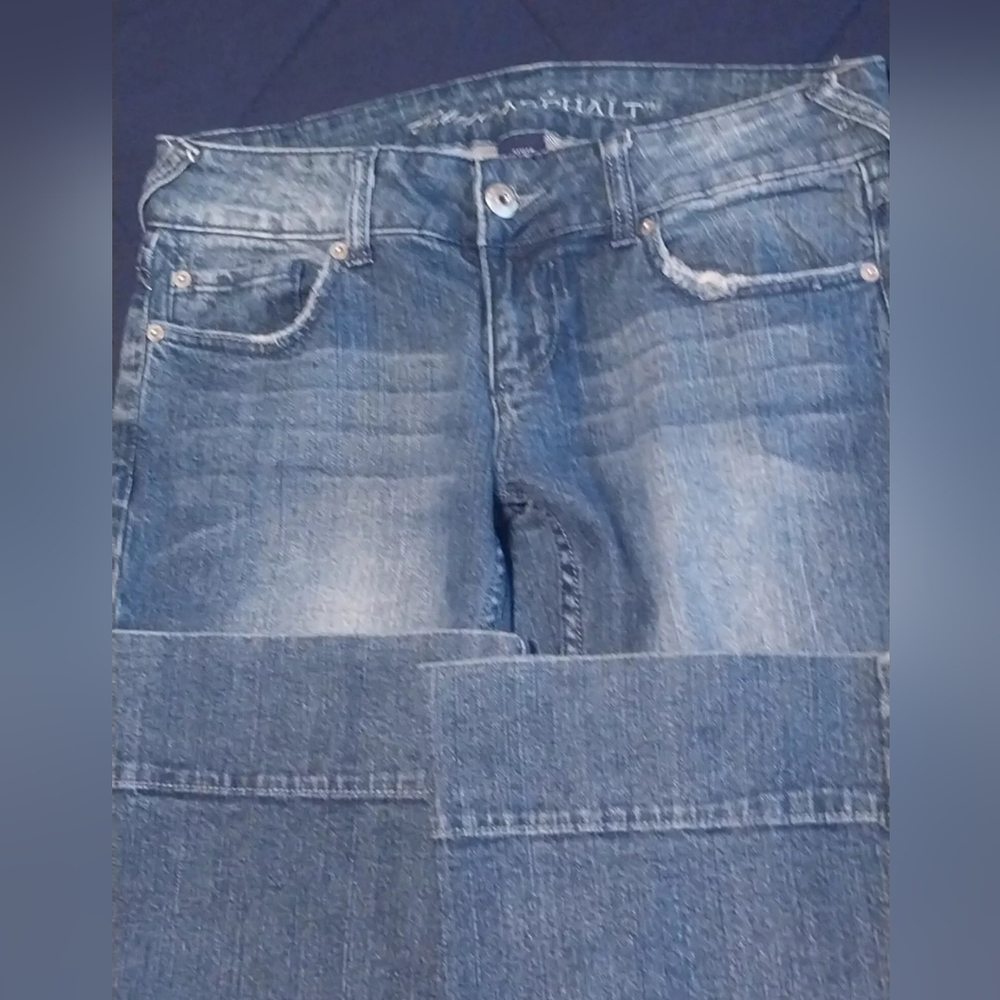 Blue Asphalt Women’s Jeans Size 7 Long Bootcut Good Condition